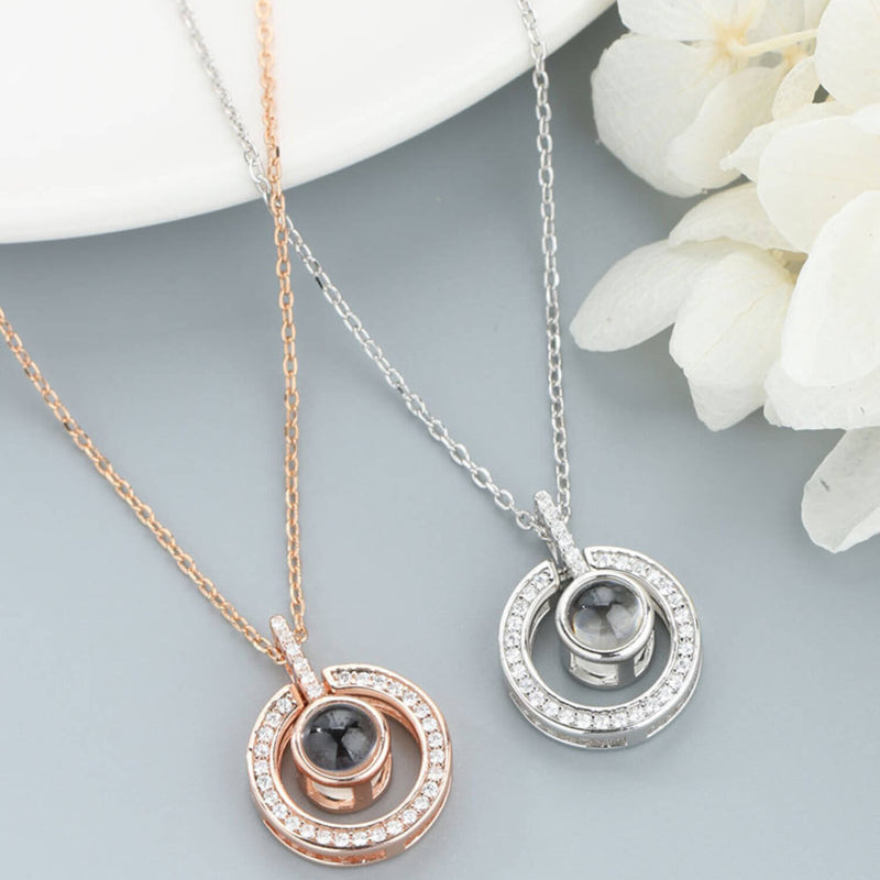 photo projection necklace uk fast delivery
