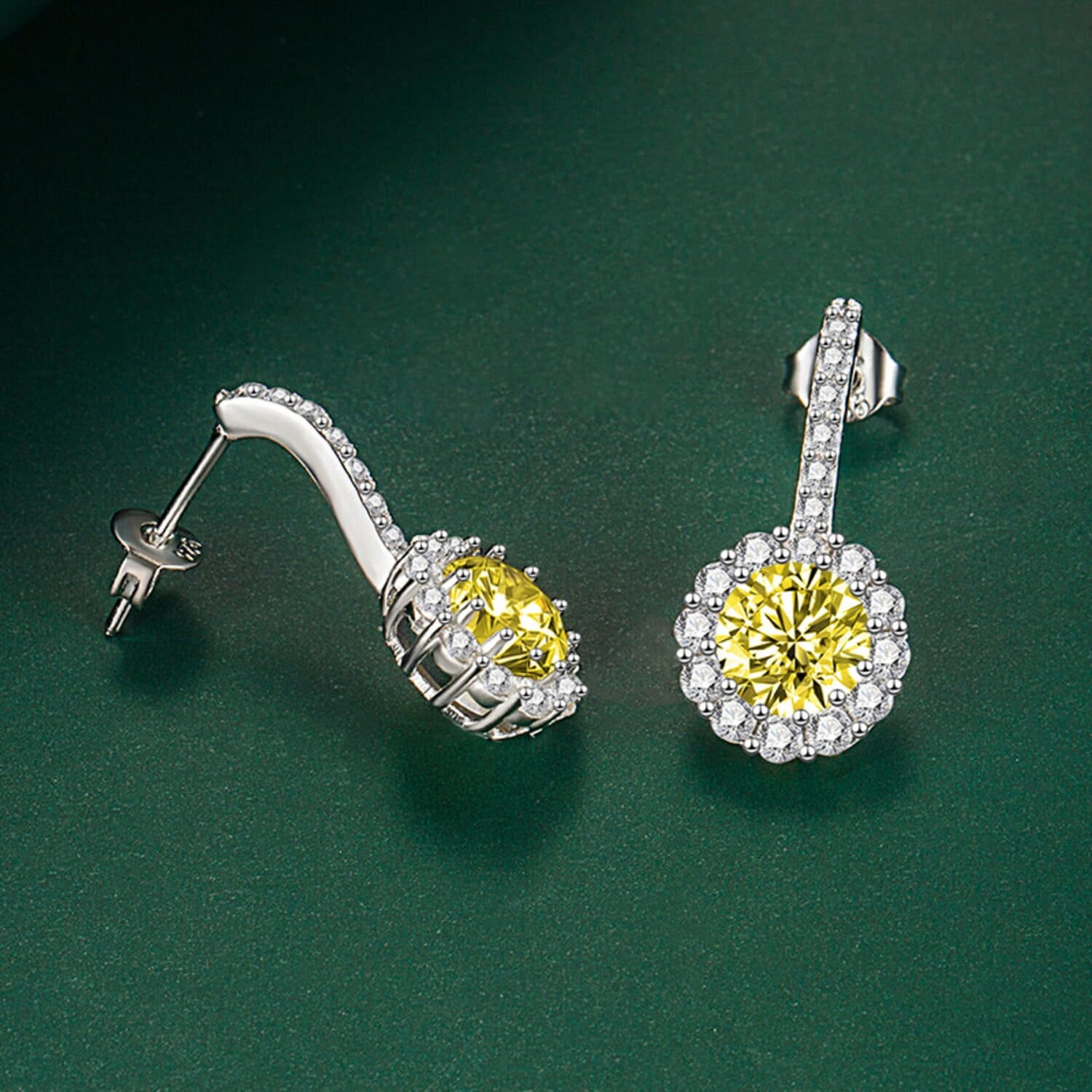 Stylish Single Halo Drops