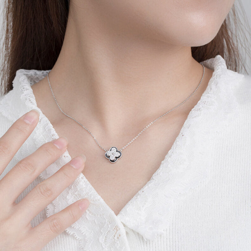 s925 clover pendant