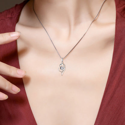 diamond heart necklaces for women 