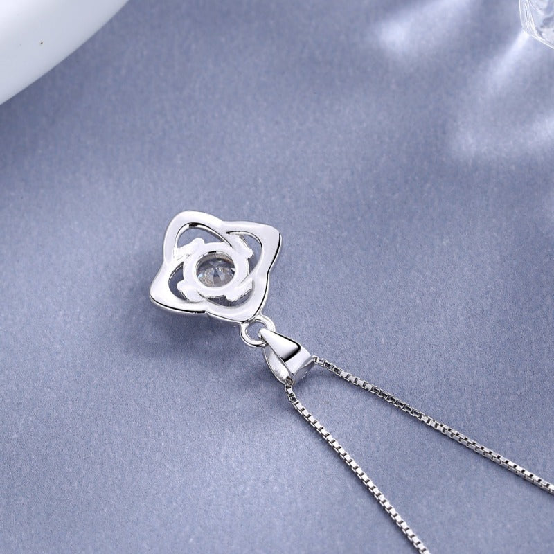 Celtic Knot Inspired Diamond Necklace
