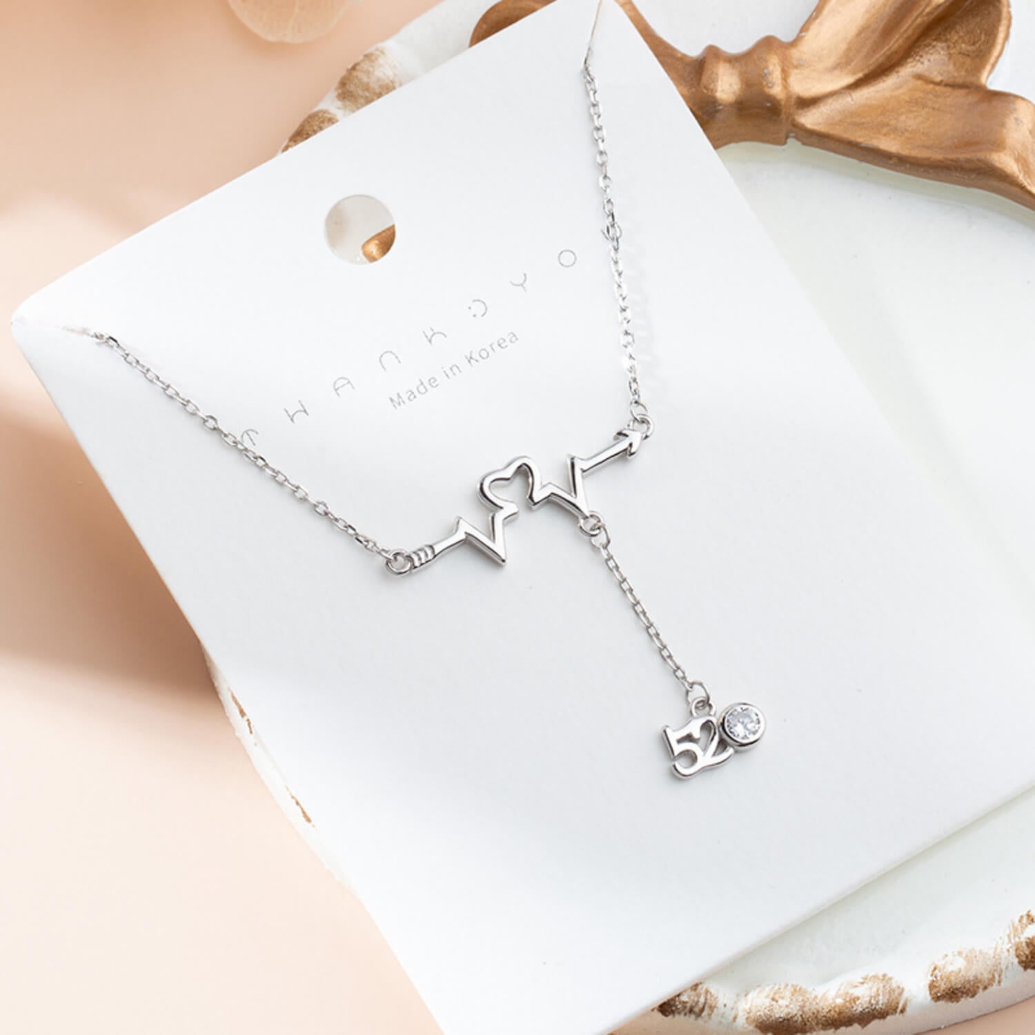 s925 heart necklace