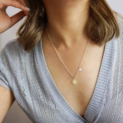 you are my sunshine necklace sterling silver