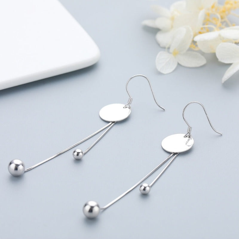 sterling silver tassel earrings stud