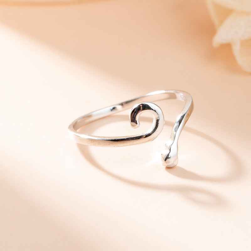 Sterling Silver Spiral Ring