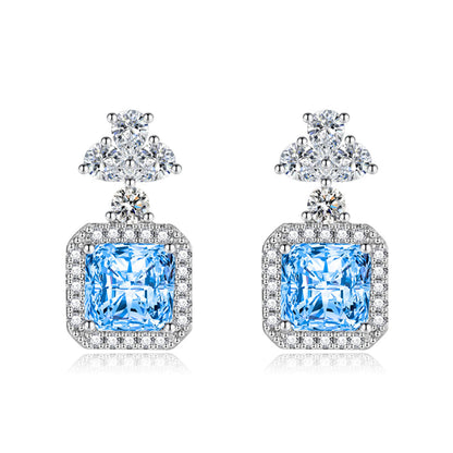 big diamond stud earring