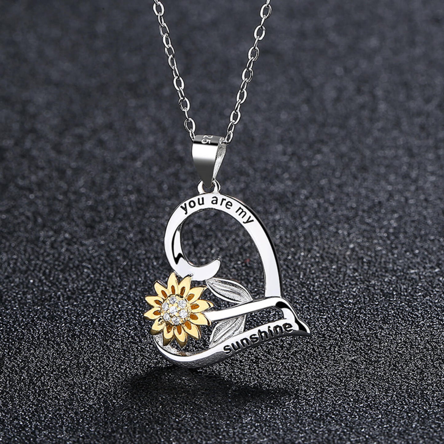 you are my sunshine necklace mother daughter