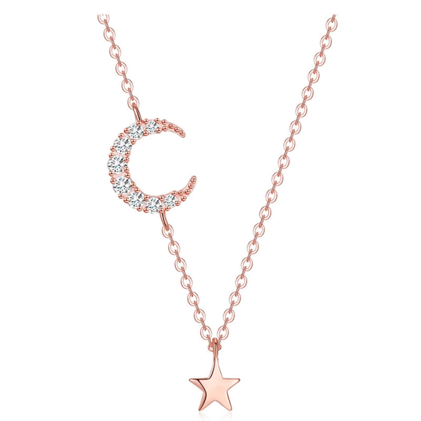 moon star necklace