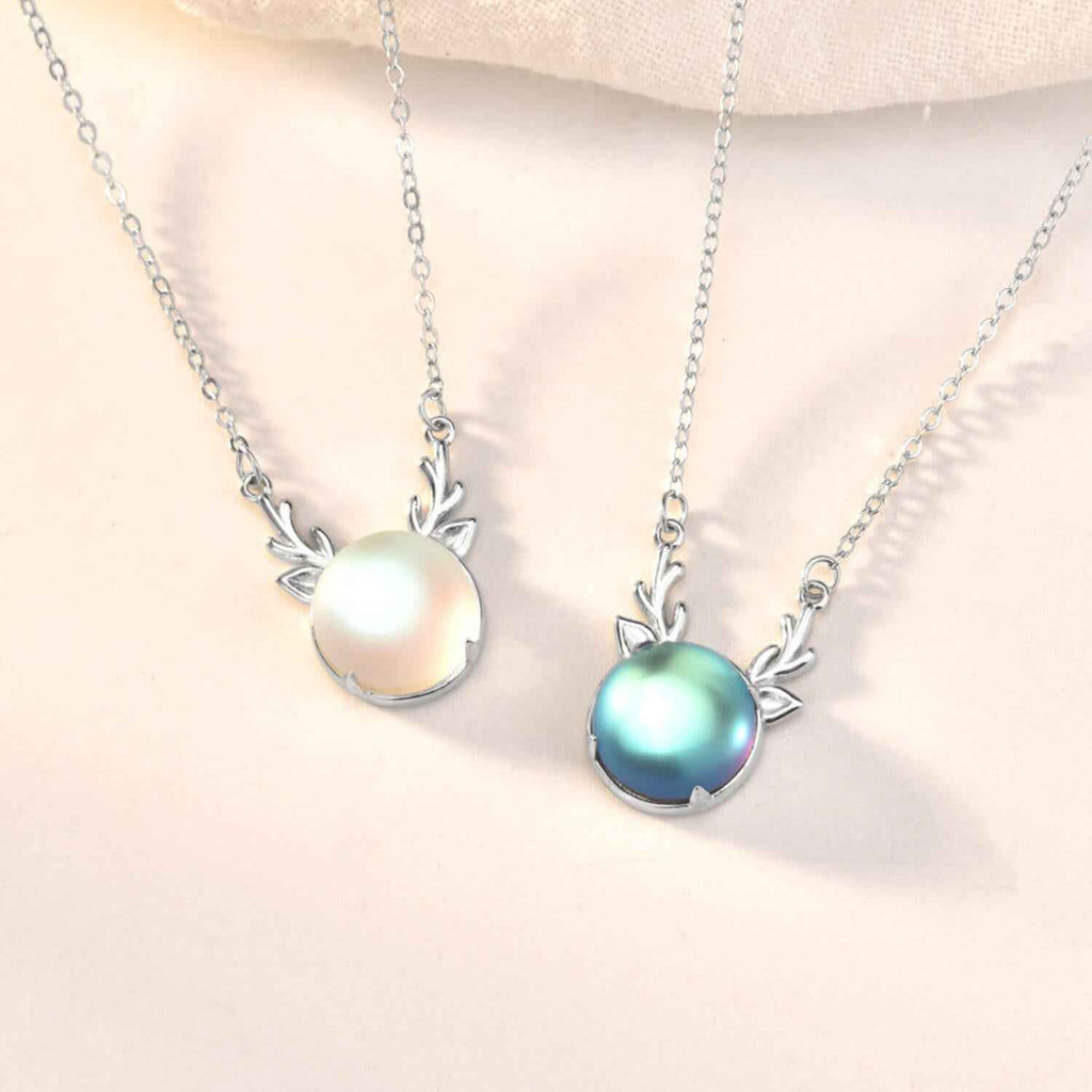 sterling moonstone pendant