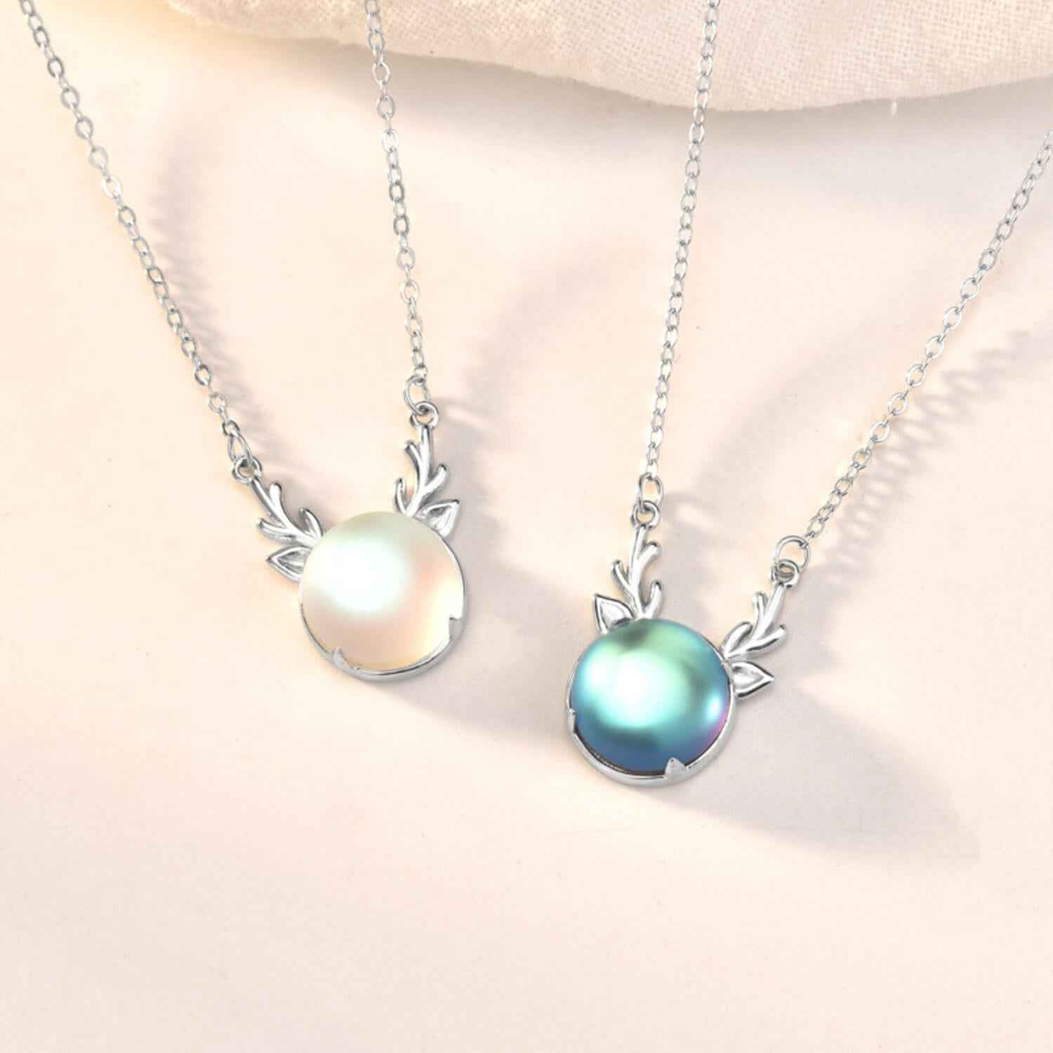 sterling moonstone pendant