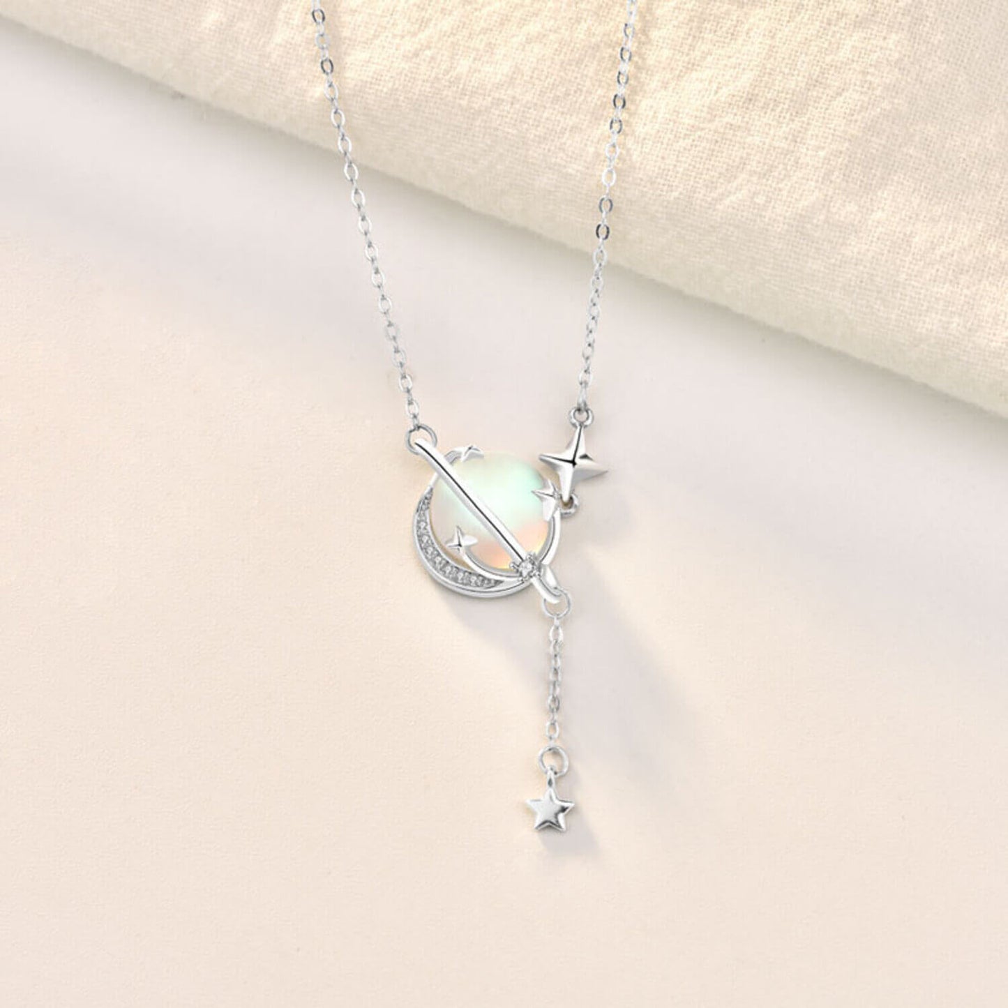 universe star pendant necklace