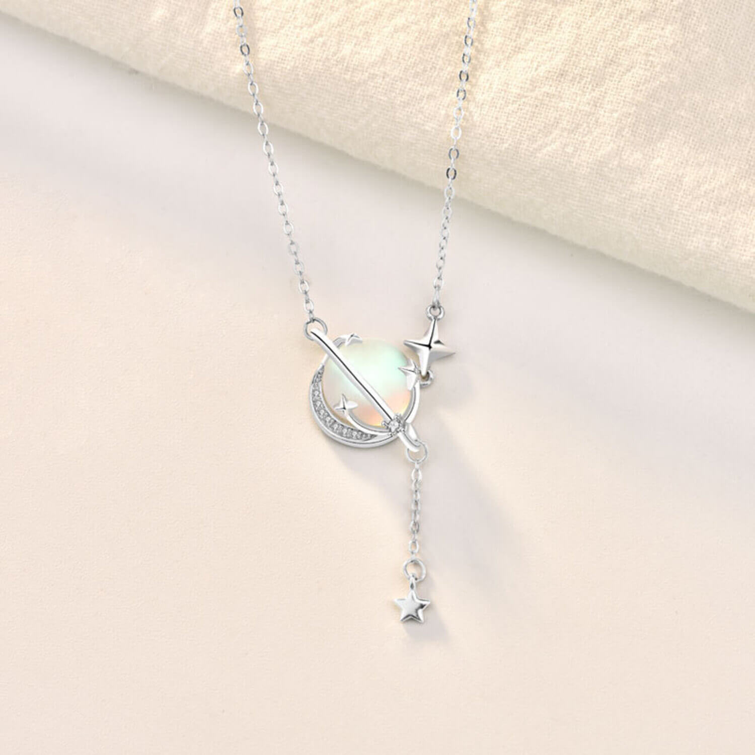 universe star pendant necklace