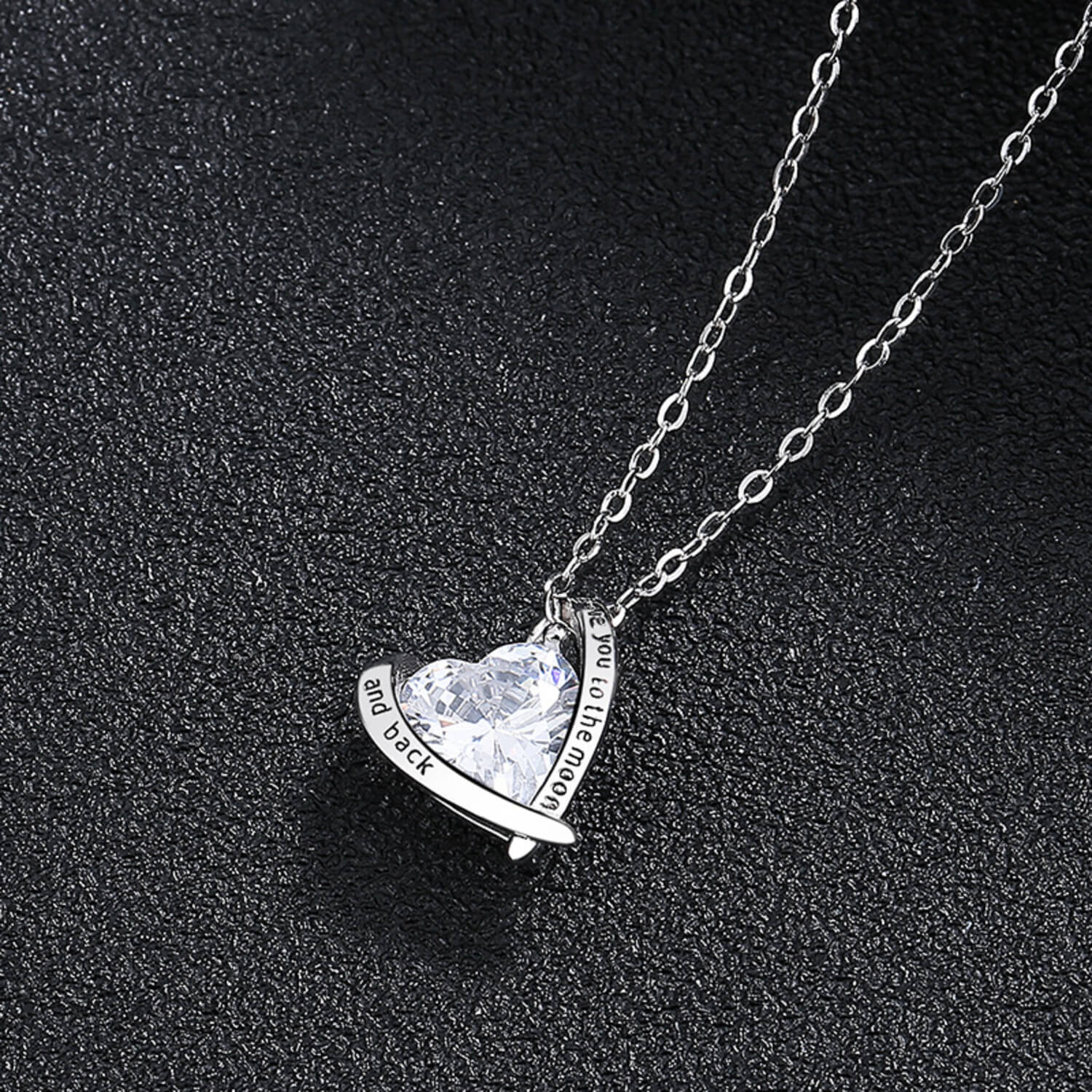 I love you to the moon and back pendant usa