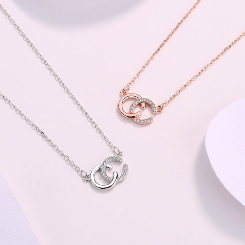 cc necklace etsy