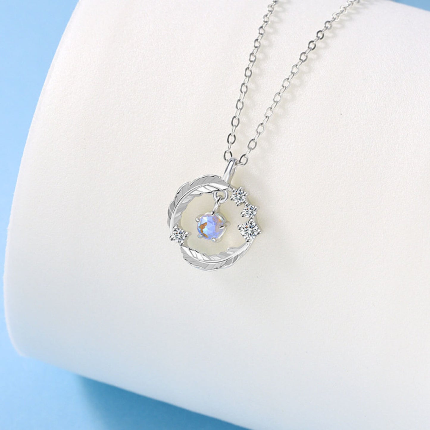 feather necklace pendant