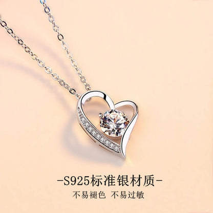 diamond heart pendant uk