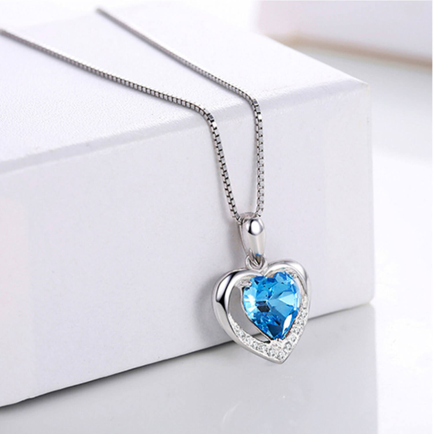 diamond heart necklace usa